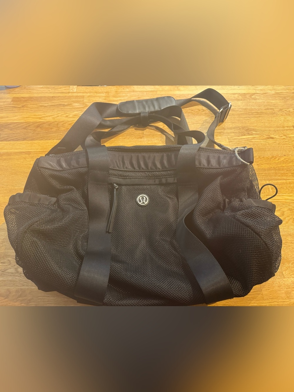lululemon athletica Black Duffel Bag